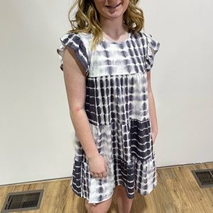 NWT aa 24 Tie Dye Babydoll Dress